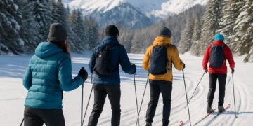 Montagne : Inspirer les jeunes skieurs à découvrir le ski de fond.