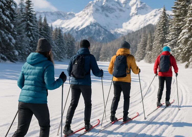 Montagne : Inspirer les jeunes skieurs à découvrir le ski de fond.