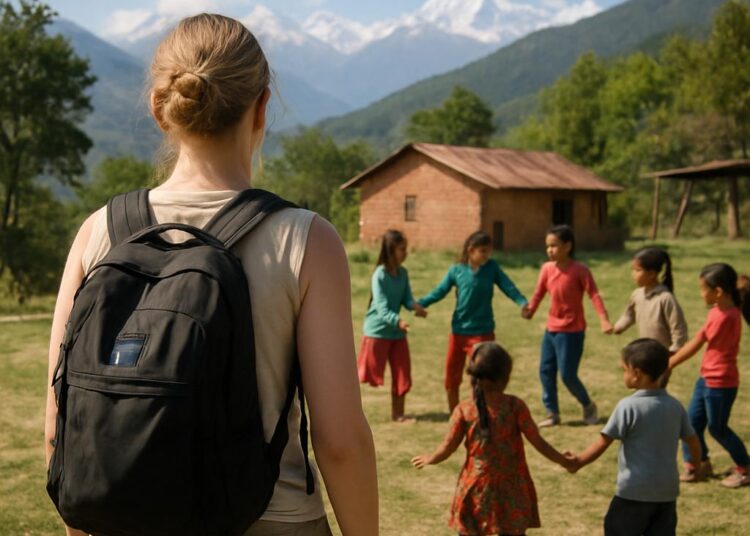 Natation : Marie Rolland, Haut-Alpine, s'engage avec une ONG au Népal.
