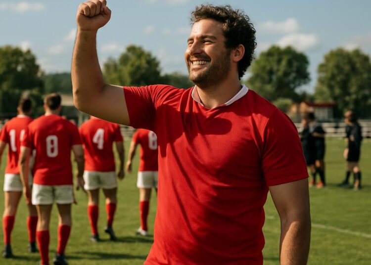 Rugby - Nationale 2 : Maxime Mermoz satisfait de la victoire de Rumilly sur Aubenas Vals.