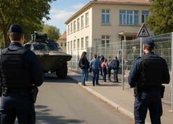 Aubenas : Renforcement de la sécurité près des écoles face aux tirs de mortiers.