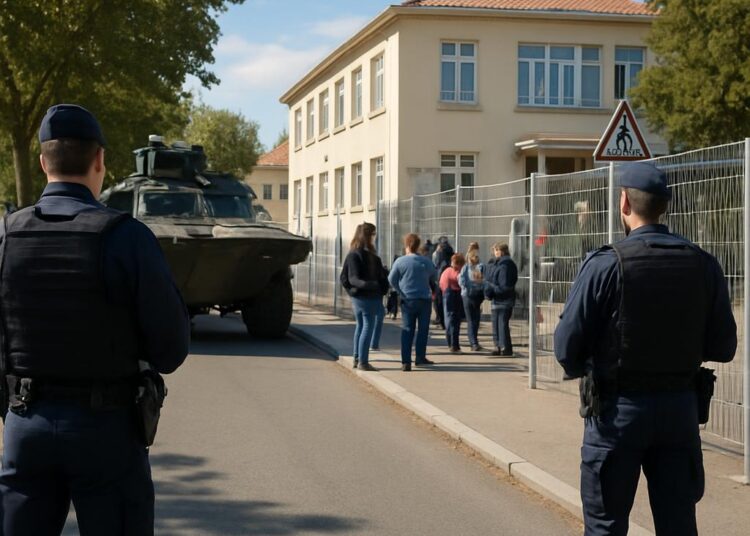 Aubenas : Renforcement de la sécurité près des écoles face aux tirs de mortiers.