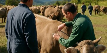 Vaccination de 160 000 bovins en Savoie contre la dermatose nodulaire.