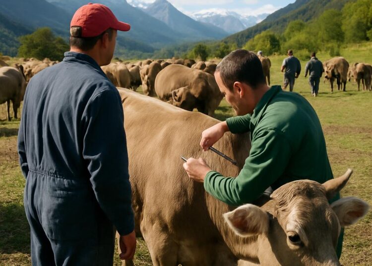 Vaccination de 160 000 bovins en Savoie contre la dermatose nodulaire.