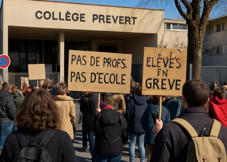 Annecy : Motifs de la grève des professeurs du collège Prévert le 30 mars.