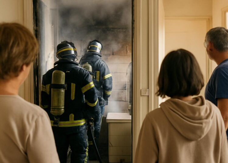 Peipin : un incendie dans une salle de bains reloge trois résidents.