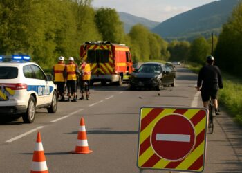 Fermeture de la RD 907 en fin d'après-midi suite à un accident en Haute-Savoie.