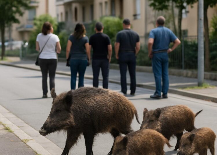 Sangliers en milieu urbain : stratégies pour les gérer efficacement.