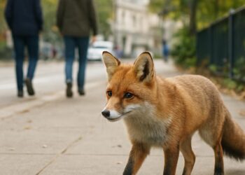 Faune urbaine : les renards, désormais familiers de notre quotidien.
