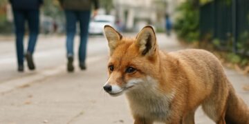 Faune urbaine : les renards, désormais familiers de notre quotidien.
