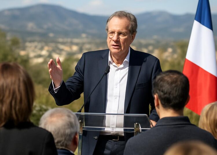 « Je désire désormais contribuer à notre pays en servant notre région », a exprimé Renaud Muselier à ses proches.