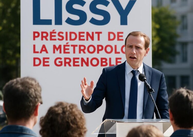 Guillaume Lissy se présente à la présidence de la Métropole de Grenoble, soutenu par une coalition de gauche.