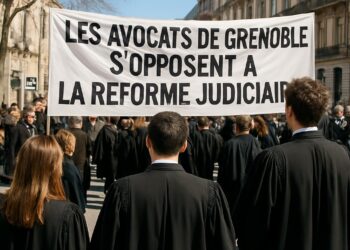 Isère : Les avocats de Grenoble s'opposent à la réforme judiciaire.