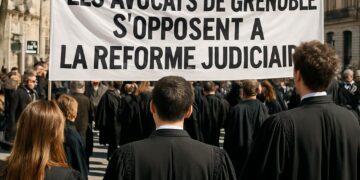 Isère : Les avocats de Grenoble s'opposent à la réforme judiciaire.