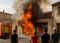 Carpentras : Un feu ravage une épicerie de nuit à Vaucluse.