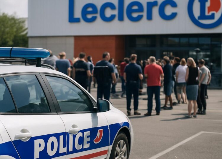 Ferney-Voltaire : une altercation au couteau fait plusieurs blessés au Leclerc.