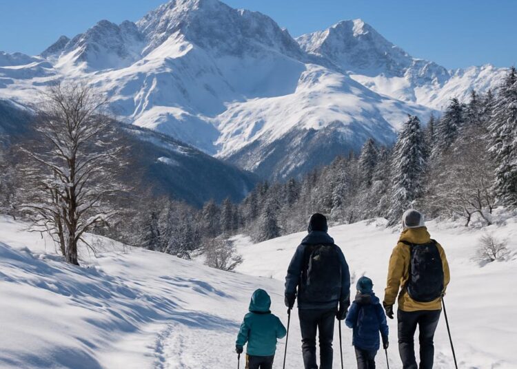 Hiver dans les Alpes du Sud : analyse des caractéristiques saisonnières.