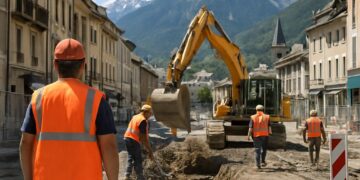 Briançon. Embrun : les travaux de rénovation ont débuté.