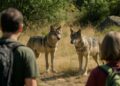 Ardèche : Deux loups aperçus près du col de l'Escrinet, possiblement un couple.