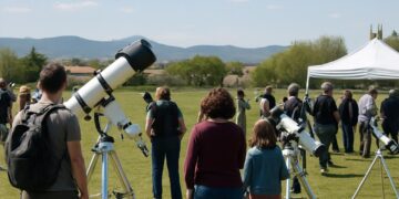 Célébration de l'astronomie à Beaumont-lès-Valence, du 17 au 19 avril.