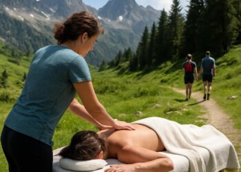 Originalité : Un massage 100% Savoie inspiré d'une randonnée, de A à Z.
