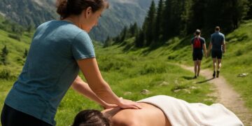Originalité : Un massage 100% Savoie inspiré d'une randonnée, de A à Z.