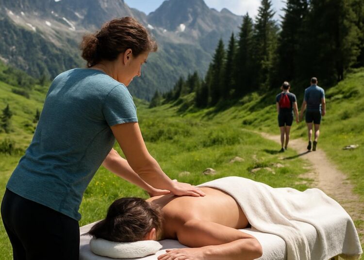 Originalité : Un massage 100% Savoie inspiré d'une randonnée, de A à Z.