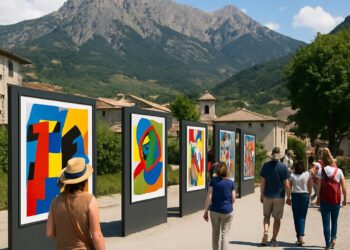 Alpes-de-Haute-Provence : L'art accessible grâce aux œuvres du Centre Pompidou en Ubaye.