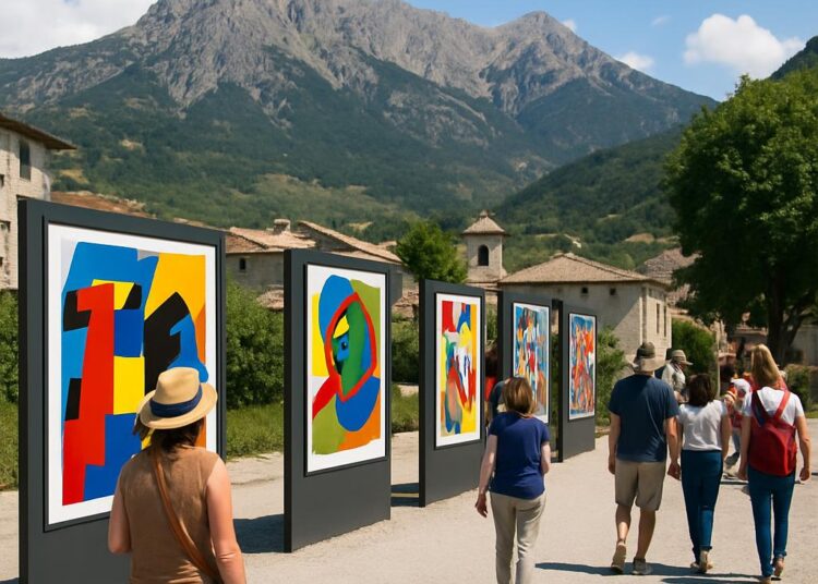 Alpes-de-Haute-Provence : L'art accessible grâce aux œuvres du Centre Pompidou en Ubaye.