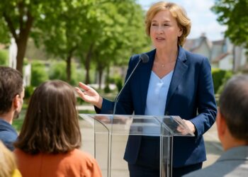 Chantal Eyméoud, récemment réélue, dévoile ses projets pour la communauté.