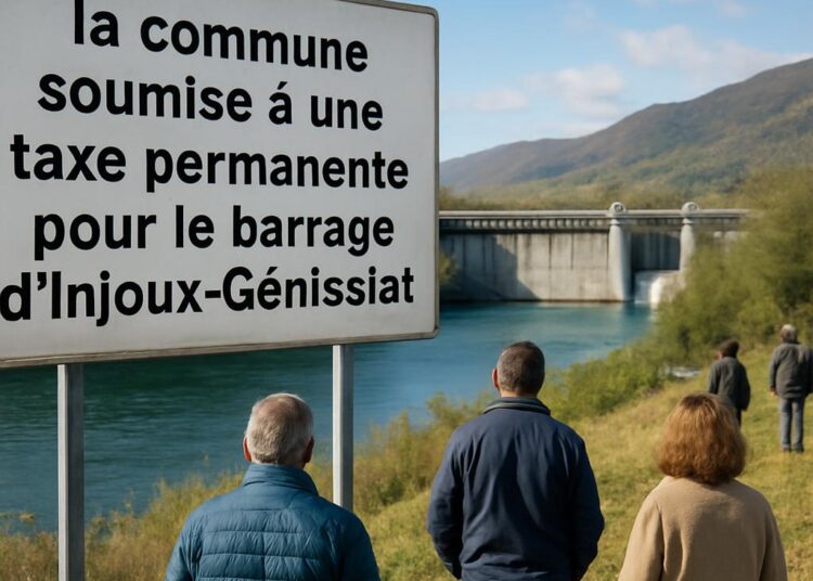 Haute-Savoie : la commune soumise à une taxe permanente pour le barrage d’Injoux-Génissiat.