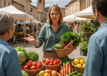 Ardèche. À Privas, Céline Béraho prône une alimentation équilibrée.