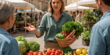 Ardèche. À Privas, Céline Béraho prône une alimentation équilibrée.