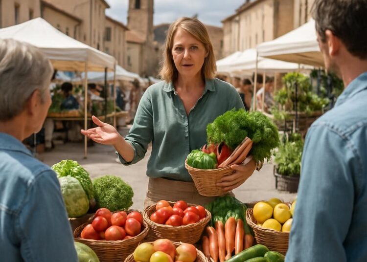 Ardèche. À Privas, Céline Béraho prône une alimentation équilibrée.