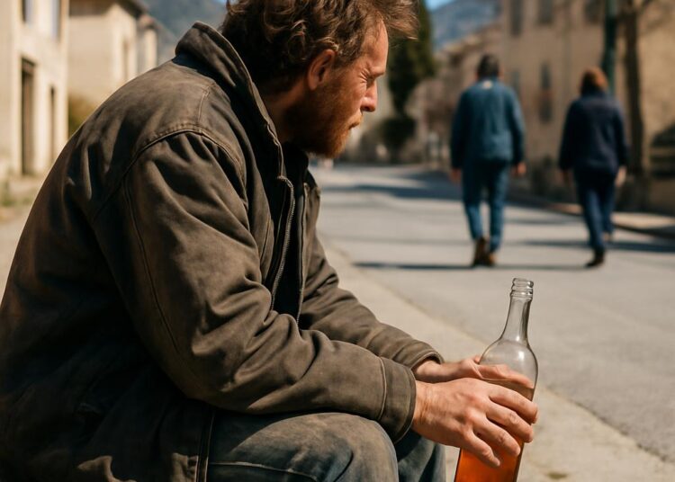 Alpes-de-Haute-Provence : Un sans-abri face à l'alcoolisme dès 15 ans.