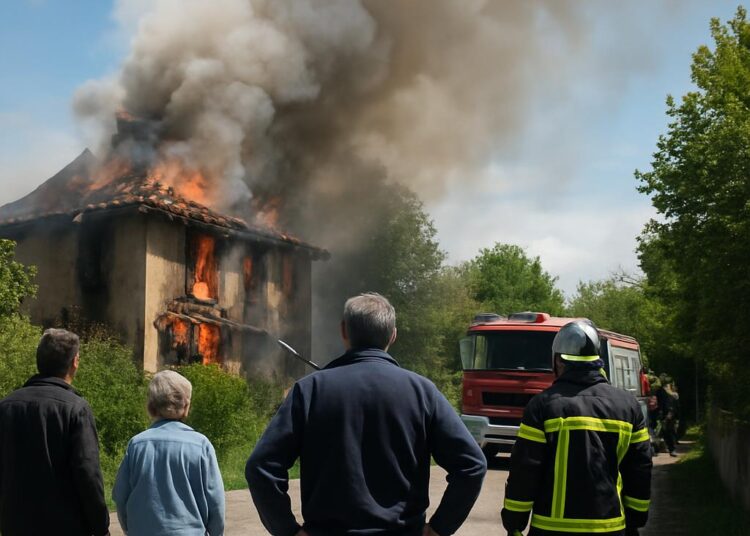 Isère : Un homme âgé décède dans un incendie, un second feu soulève des interrogations.