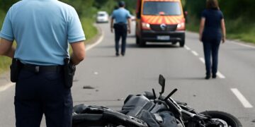 Haute-Savoie : une femme motocycliste de 36 ans perd la vie dans un accident.