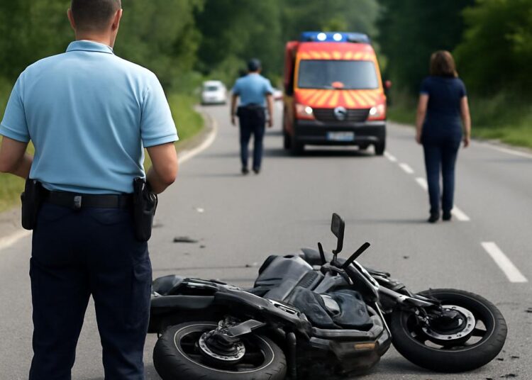 Haute-Savoie : une femme motocycliste de 36 ans perd la vie dans un accident.