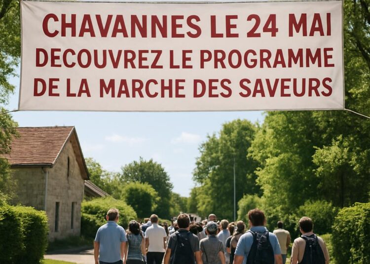Chavannes. Le 24 mai, découvrez le programme de la Marche des saveurs.