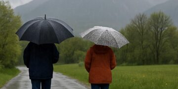 Météo des Alpes du Sud : pluie et baisse des températures dès le 4 mai.