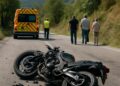 Ardèche : Une sexagénaire gravement blessée suite à un accident de moto.