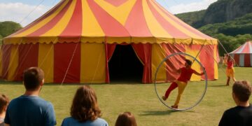 Des spectacles de cirque continuent ce dimanche, du Rhône aux Gorges de l'Ardèche.