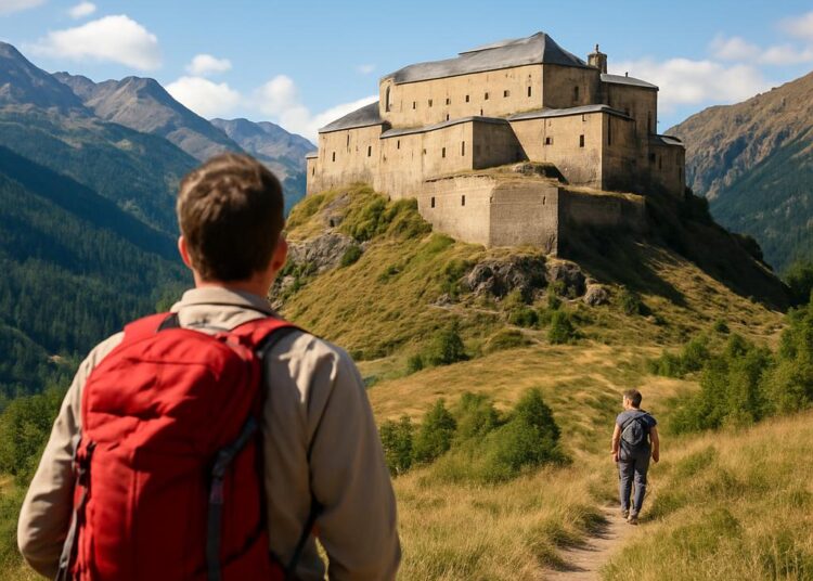 Hautes-Alpes : imaginez voir votre nom sur le toit du Fort Queyras.