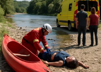 Ardèche : un accident de canoë laisse une femme gravement blessée.