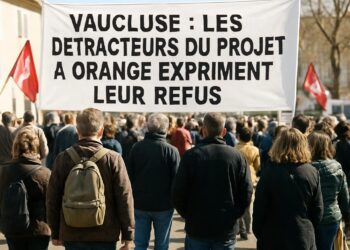 Vaucluse : Les détracteurs du projet à Orange expriment leur refus.