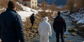 Savoie : un corps retrouvé dans un ruisseau à Saint-Martin-de-Belleville, possible lien avec une disparition de février.