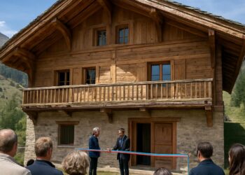 Ceillac : le chalet du Villard récompensé par la Fondation du patrimoine.