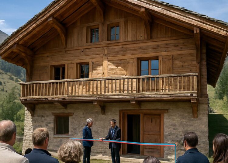 Ceillac : le chalet du Villard récompensé par la Fondation du patrimoine.