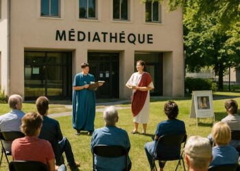 À Romans-sur-Isère, en mai, les médiathèques vibrent aux récits grecs.