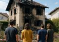 Contamine-sur-Arve : Une maison ravagée par un incendie, famille relogée.